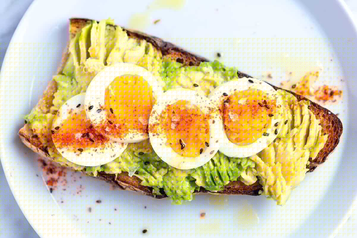 Avocado Toast with Eggs